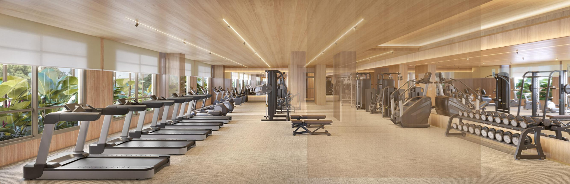 Academia de 270 m² equipada